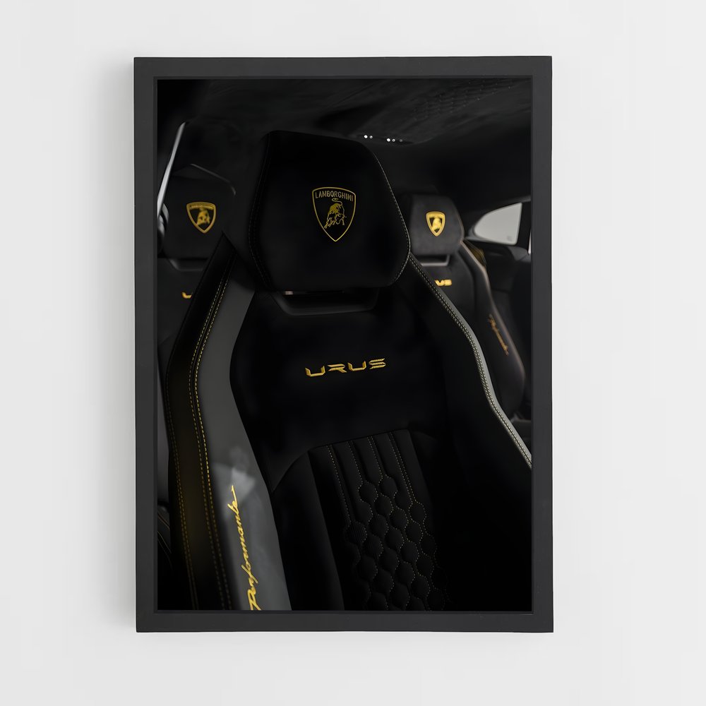 Poster Vitesse Astonissante – affiche Lamborghini (vue 2)
